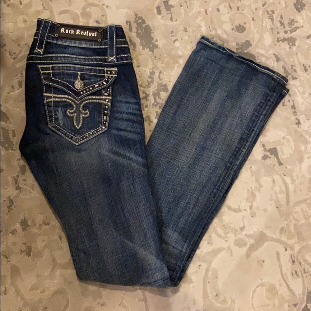 Rock Revival Blue Jean
